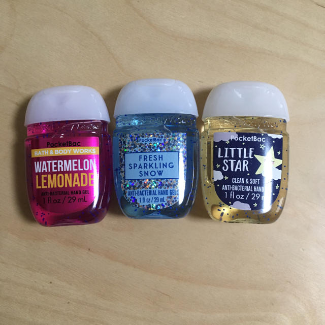 Bath & Body Works(バスアンドボディーワークス)のbath&bodyworks ハンドジェル　3つセット コスメ/美容のボディケア(その他)の商品写真