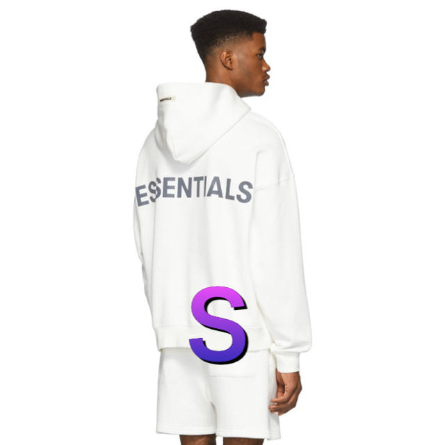 fog essentials S 白 パーカー fear of god | hartwellspremium.com