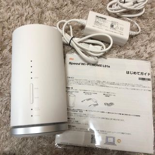 エーユー(au)のau Speed Wi-Fi HOME L01s(PC周辺機器)