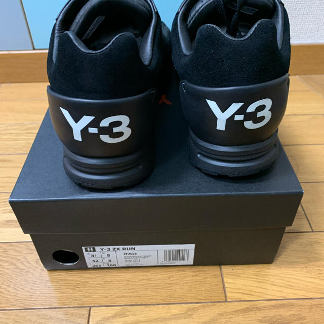 Y-3(ワイスリー)のY-3 ZX Run  レザー＆スエード 未使用品 定価:38,500円 メンズの靴/シューズ(スニーカー)の商品写真