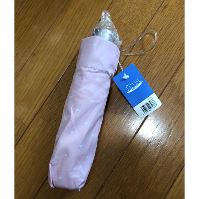 新品 晴雨兼用 折り畳み傘 ピンク ドット パラソル 日傘 旅行