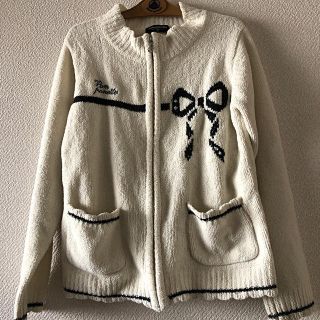 ポンポネット(pom ponette)の中古ポンポネットpomponetteふわふわジップカーディガン140(カーディガン)