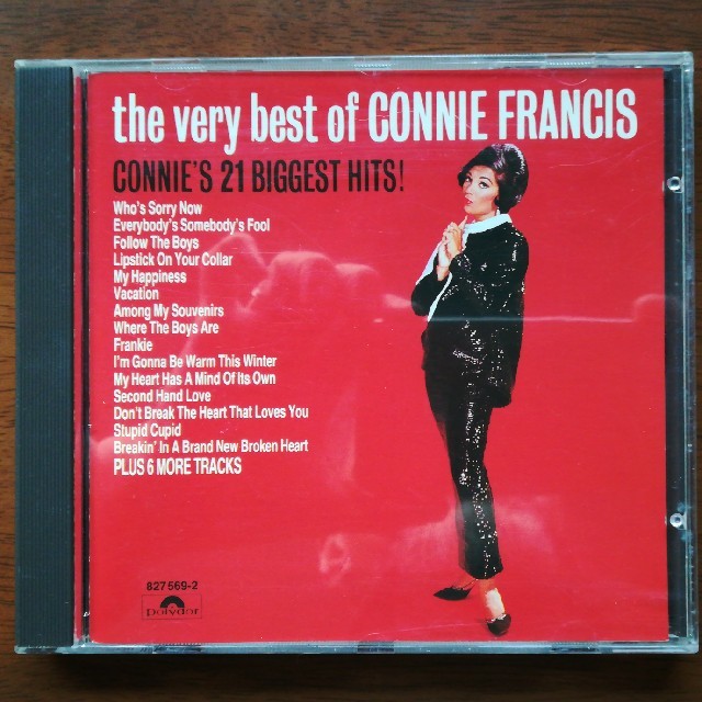 コニーフランシス ベスト Connie Francis エンタメ/ホビーのCD(ポップス/ロック(洋楽))の商品写真