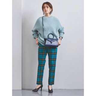 ユナイテッドアローズ(UNITED ARROWS)の新品 UNITED ARROWS UWSCアゼモヘアクルーネックニット アローズ(ニット/セーター)