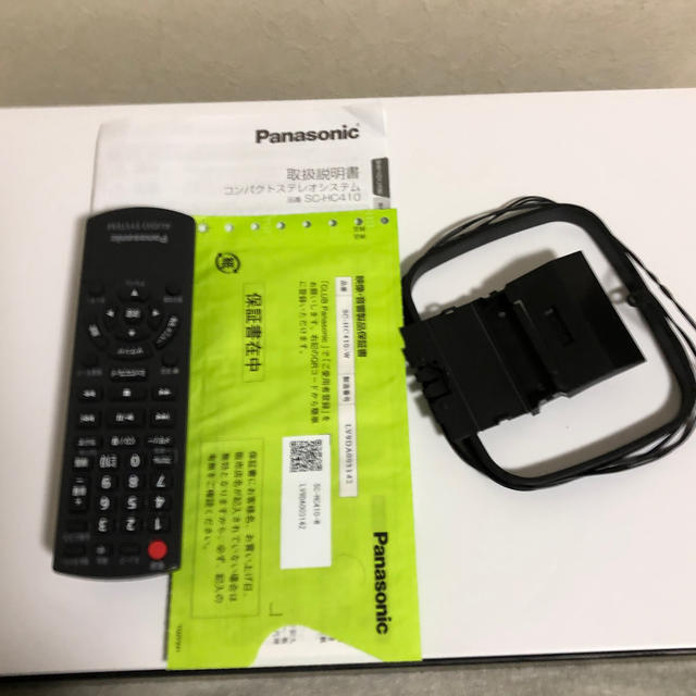 SC-HC410 コンパクトステレオ　Panasonic 中古