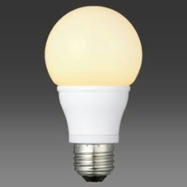 SHARP(シャープ)の新品　SHARP シャープLED電球　DL-LA55L　E26 電球 インテリア/住まい/日用品のライト/照明/LED(蛍光灯/電球)の商品写真