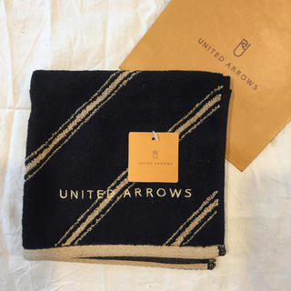 ユナイテッドアローズ(UNITED ARROWS)のUNITED ARROWS ウォッシュタオル1枚✳︎新品未使用 男女兼用(タオル/バス用品)