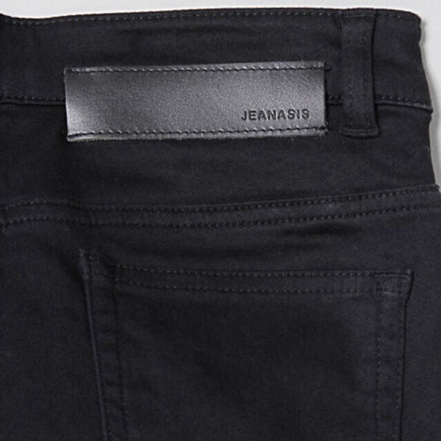 JEANASIS(ジーナシス)の【美品】JEANASISブラックストレッチスキニー レディースのパンツ(スキニーパンツ)の商品写真