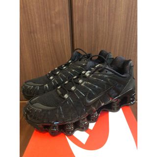 ナイキ(NIKE)の27.0 NIKE SHOX TL ショックス トリプルブラック(スニーカー)