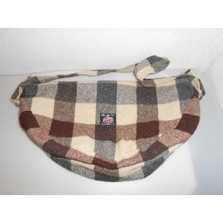 30014● Johnson Woolen Mills チェック ショルダー(ショルダーバッグ)