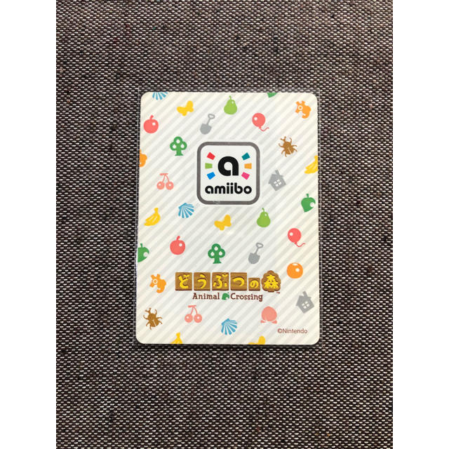 ニンテンドー3DS(ニンテンドー3DS)のどうぶつの森 amiibo カード 第四弾 362 スパーク アミーボ a49 エンタメ/ホビーのトレーディングカード(その他)の商品写真