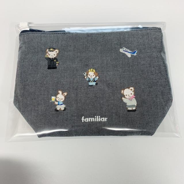 新品　ANA機内販売　ファミリア　ポーチ　familiar