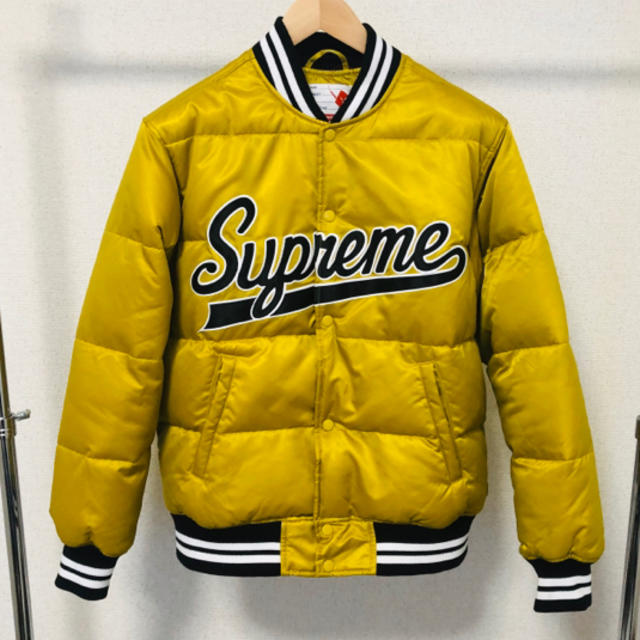 Supreme - Supreme Script Varsity Puffy Jacketの通販 by ARC AXE shop｜シュプリーム