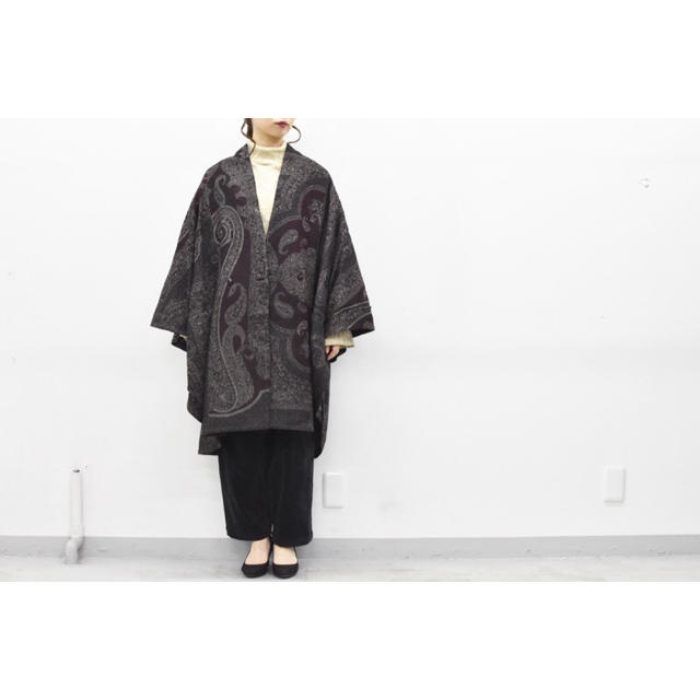 希少 YANTOR 19AW ペイズリー袈裟コート yantor ヤントル 専用