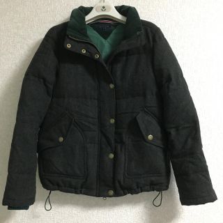 トミーヒルフィガー(TOMMY HILFIGER)のトミーヒルフィガー ダウンジャケット ツイード ウール ジャンパー(ダウンジャケット)