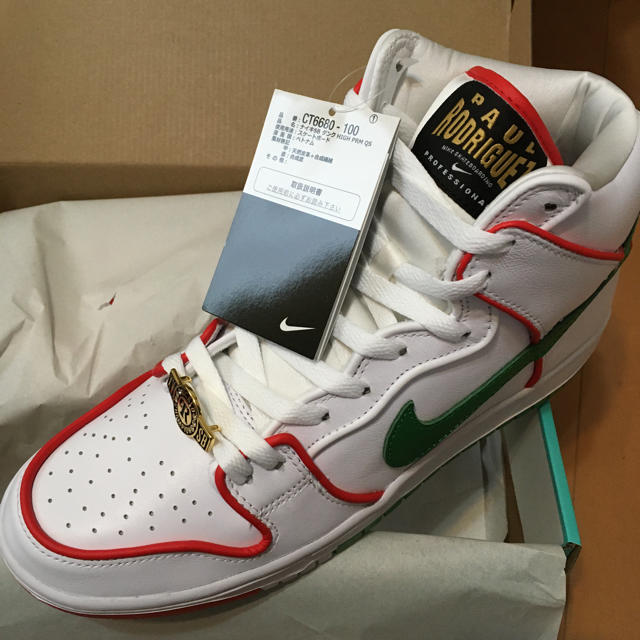 NIKE(ナイキ)の27cm ナイキ ダンク ポールロドリゲス　NIKE SB DUNK High メンズの靴/シューズ(スニーカー)の商品写真