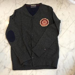 トミーヒルフィガー(TOMMY HILFIGER)の美品☆Tommy Hilfiger☆異素材ニットカーディガン(カーディガン)