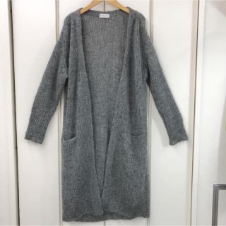 ドゥーズィエムクラス(DEUXIEME CLASSE)の美品！DEUXIEME CLASSE MOHAIR BIG カーディガン(カーディガン)