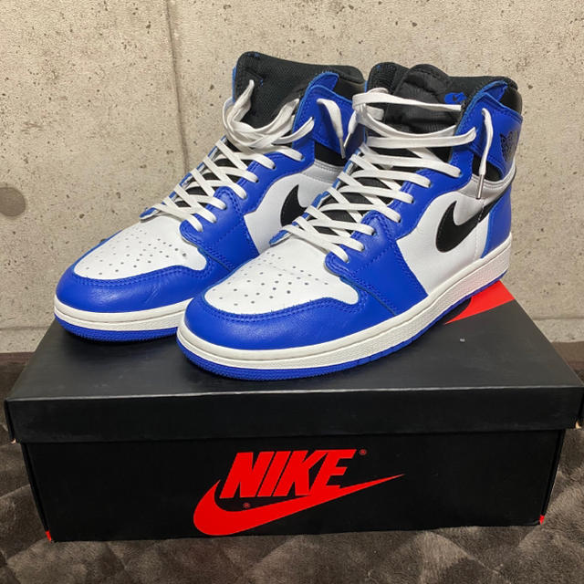 NIKE(ナイキ)の令和様専用NIKE AIR JORDAN1 game royal 26.5cm メンズの靴/シューズ(スニーカー)の商品写真