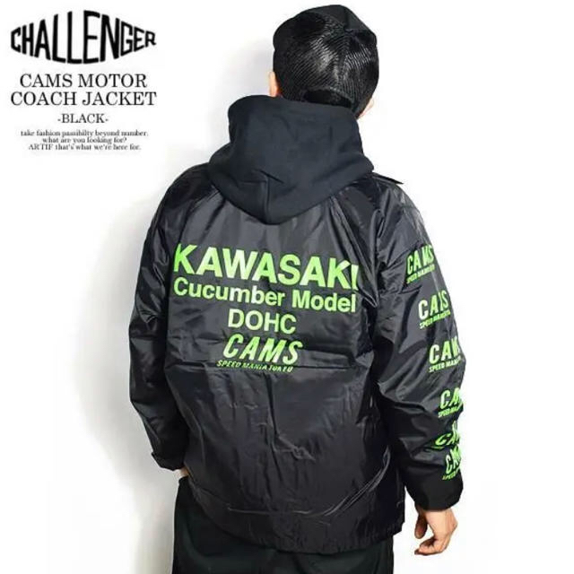 メンズSAMS×CHALLENGER CAMS MOTOR COACH JACKET