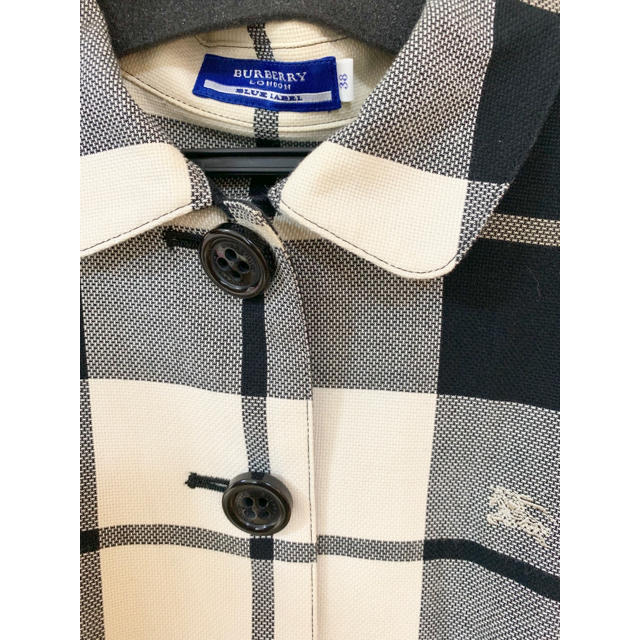 BURBERRY BLUE LABEL(バーバリーブルーレーベル)のバーバリー チェックワンピース 38サイズ レディースのワンピース(ひざ丈ワンピース)の商品写真