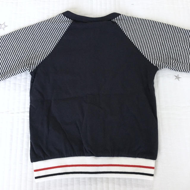 PETIT BATEAU(プチバトー)の新品未使用  プチバトー  チュビック  ジップアップ  カーディガン  24m キッズ/ベビー/マタニティのキッズ服男の子用(90cm~)(カーディガン)の商品写真