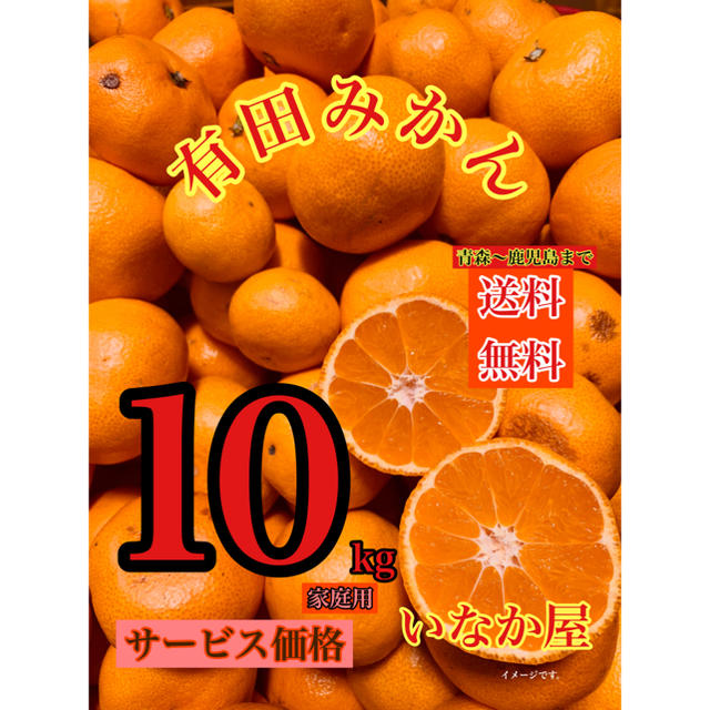 20キロ   有田みかん　家庭用　 食品/飲料/酒の食品(フルーツ)の商品写真