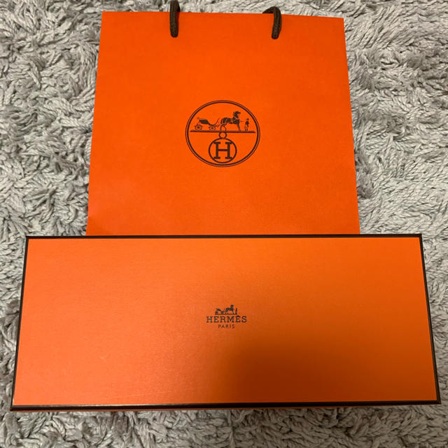 HERMES ハンドタオル 箱ショッパー有新品