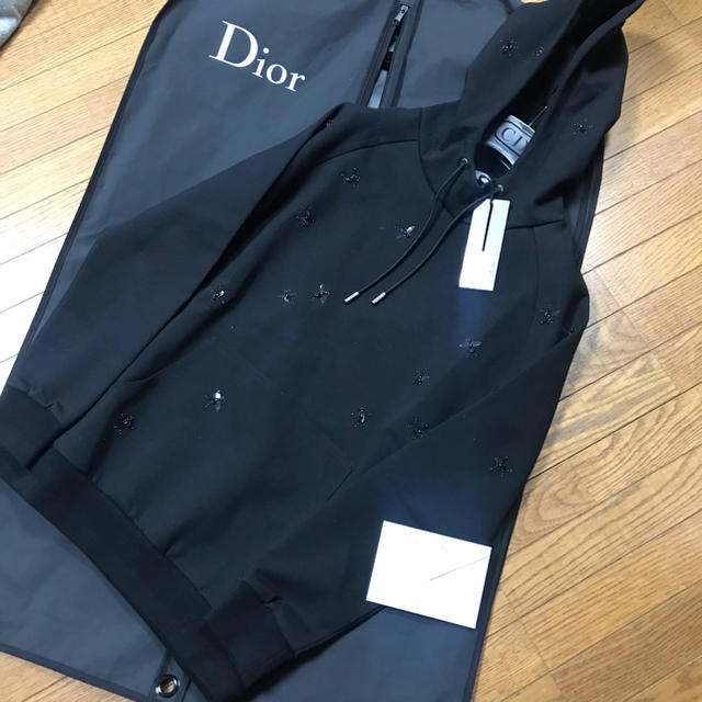 DIOR HOMME(ディオールオム)のbeeパーカー　アトリエパーカー メンズのトップス(パーカー)の商品写真