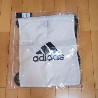 アディダス(adidas)の【新品】アディダス　ビッグロゴジムバック　ナップサック　DT2598 白(その他)