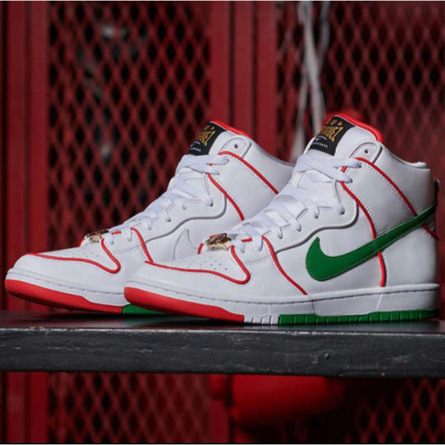 NIKE sb dunk high PRM QS 27.5cm靴/シューズ