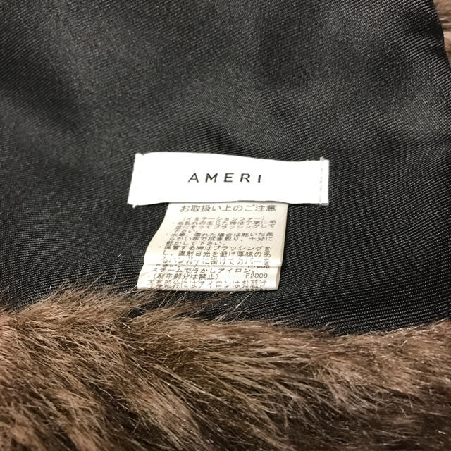 Ameri VINTAGE(アメリヴィンテージ)のECO FUR SHAWL エコファーショール レディースのファッション小物(マフラー/ショール)の商品写真