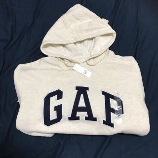 ギャップ(GAP)のりー様専用gapパーカー新品メンズサイズXLベージュ(パーカー)