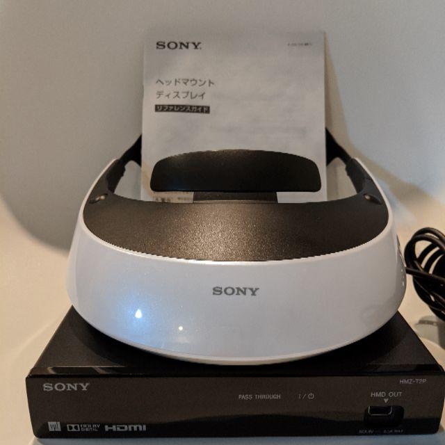 SONY HMZ-T2 3Dヘッドマウントディスプレイ