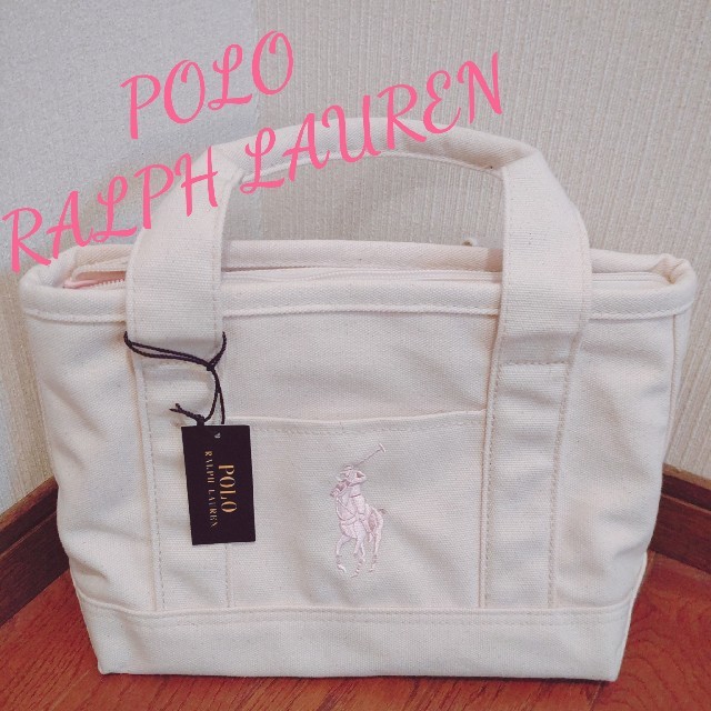 Polo Ralph Lauren 新品 ナチュラルホワイト ポロ ラルフローレン トートバック コストコの通販 By Moiko S Shop ポロラルフローレンならラクマ