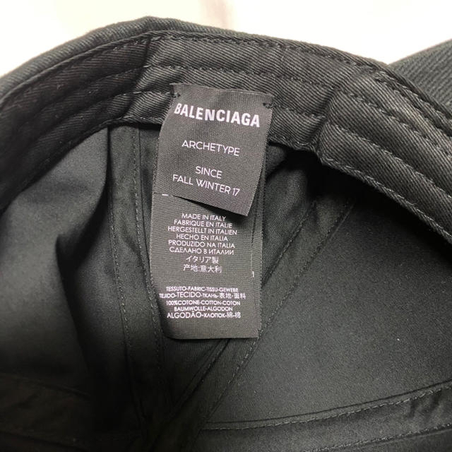 Balenciaga(バレンシアガ)の新品未使用 BALENCIAGA キャップ メンズの帽子(キャップ)の商品写真