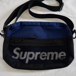 シュプリーム(Supreme)のSupreme Shoulder Bag  Navy 美品  ショルダーバッグ (ショルダーバッグ)