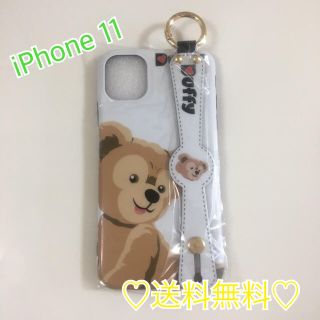 ダッフィー(ダッフィー)の【残り1点！】ダッフィーiPhone11/白(iPhoneケース)