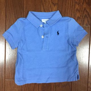 ポロラルフローレン(POLO RALPH LAUREN)の【(^^)様専用】ポロラルフローレン ベビーポロシャツ ブルー(シャツ/カットソー)