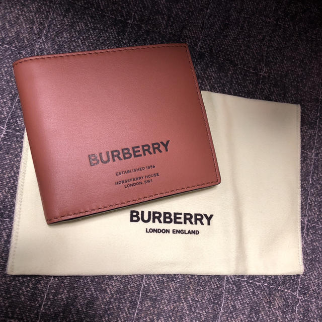 BURBERRY グレインレザー手帳ケース