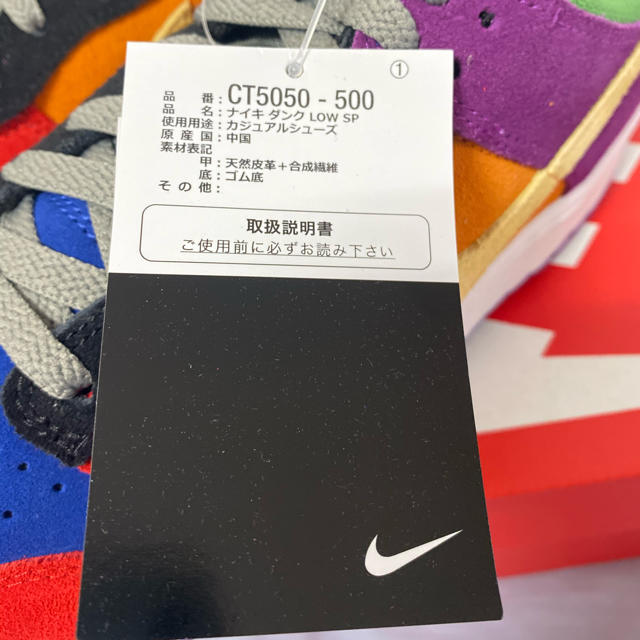 NIKE(ナイキ)のNIKE DUNK LOW SP  Viotech Crazy Dunk 27 メンズの靴/シューズ(スニーカー)の商品写真