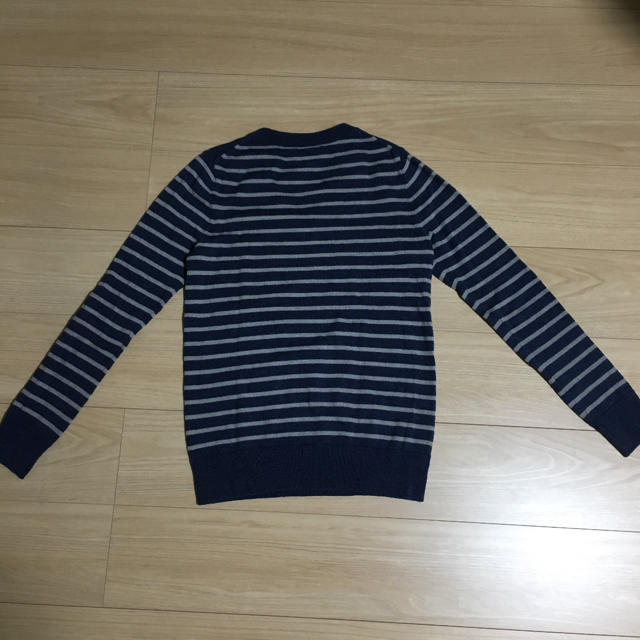 GAP(ギャップ)のGAP Vネック ボーダーニット メンズのトップス(ニット/セーター)の商品写真