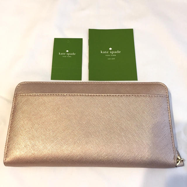 【✨美品✨】kate spade 長財布 ローズゴールド