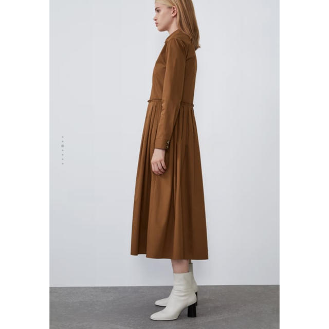 Zara Zara プリーツ入り ミディ丈 ワンピース シャツワンピース ブラウンの通販 By ザラならラクマ Zara Zara プリーツ入り ミディ丈 ワンピース シャツワンピース ブラウンの通販 By ザラならラクマ