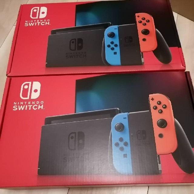 ※新品未使用品※　ニンテンドースイッチ（ネオン）×2　【期間限定出品】