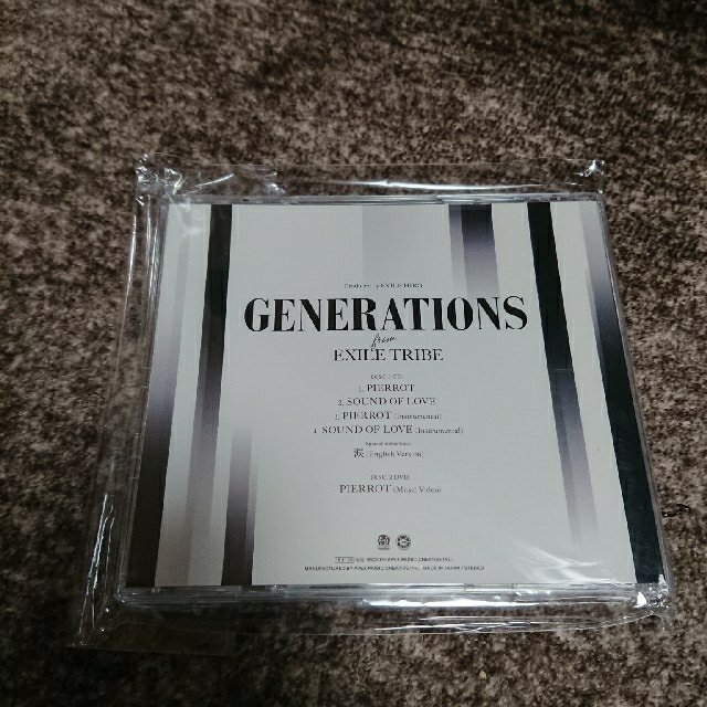 GENERATIONS(ジェネレーションズ)のPIERROT エンタメ/ホビーのタレントグッズ(ミュージシャン)の商品写真