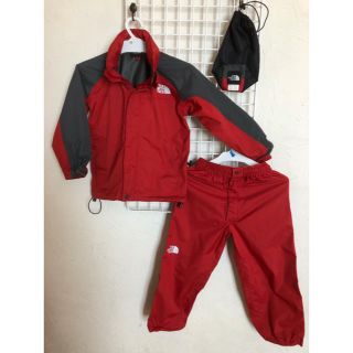 ザノースフェイス(THE NORTH FACE)のノースフェイスレインスーツ上下(レインコート)