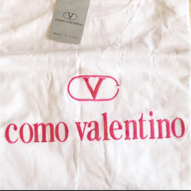 VALENTINO(ヴァレンティノ)のComo Valentino Tシャツ（新品・未使用） レディースのトップス(Tシャツ(半袖/袖なし))の商品写真
