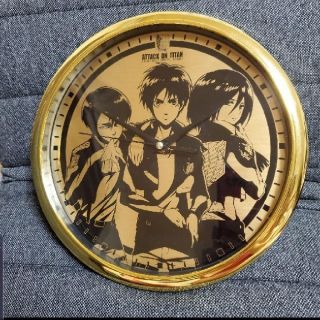 進撃の巨人 壁掛けclock プライズ品(その他)