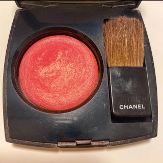 シャネル(CHANEL)のシャネルジュコントゥラスト170 ローズグラシエ(チーク)